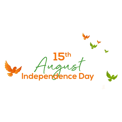 15 august India independence day transparent background