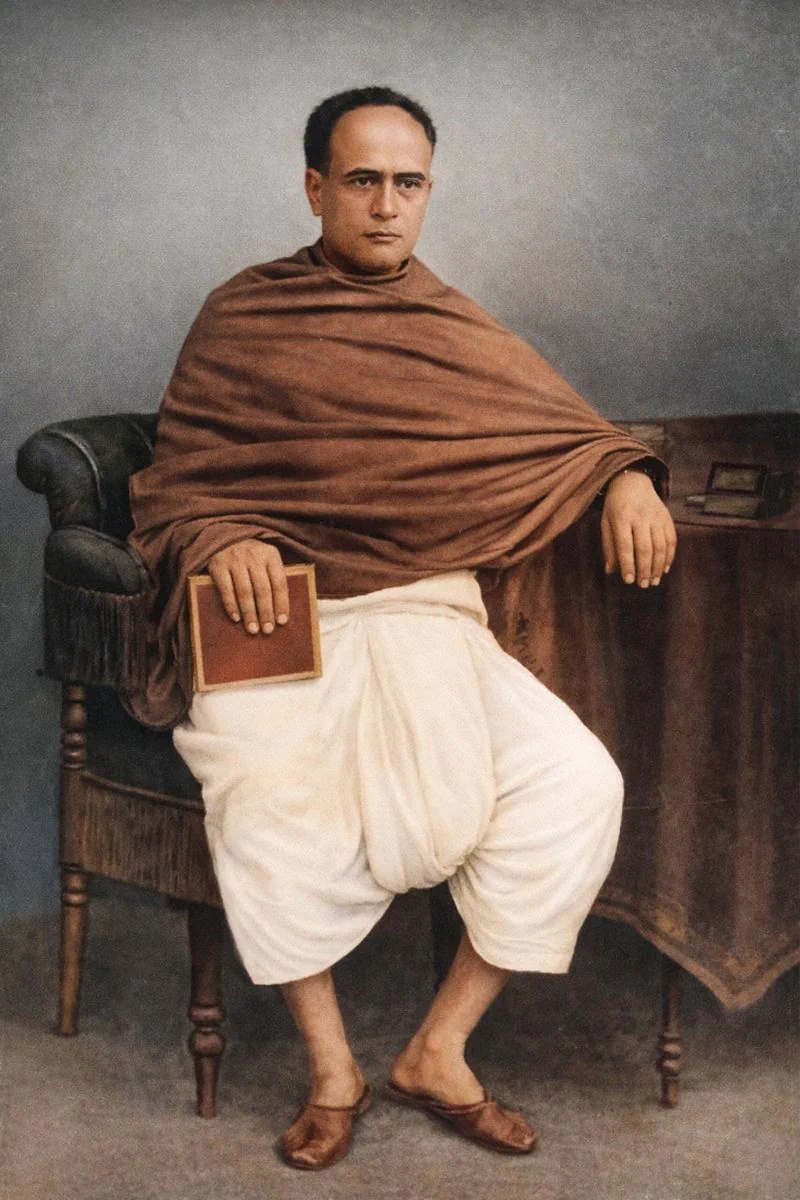 Ishwar Chandra Vidyasagar colored photography - ঈশ্বরচন্দ্র বিদ্যাসাগর রঙিন ফটোগ্রাফি