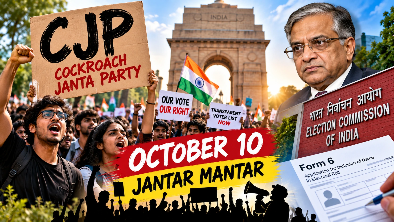CJP Announces October 10 Delhi Protest