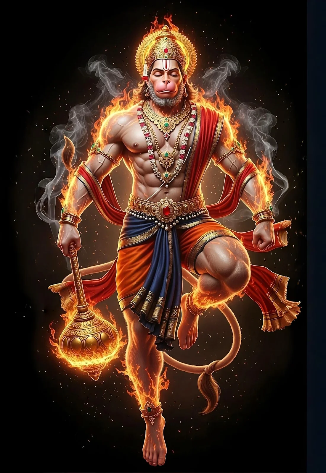 Bajrangbali Hanuman Je - Hindu God Bajrangbali Hanuman Jee