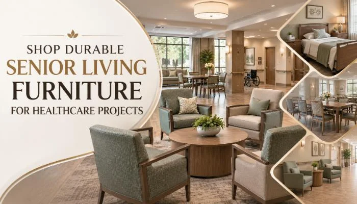 Image-05 - Well-designed senior living furniture can help create welcoming interiors while supporting the practical needs of residents and staff. Buyers sourcing Furniture