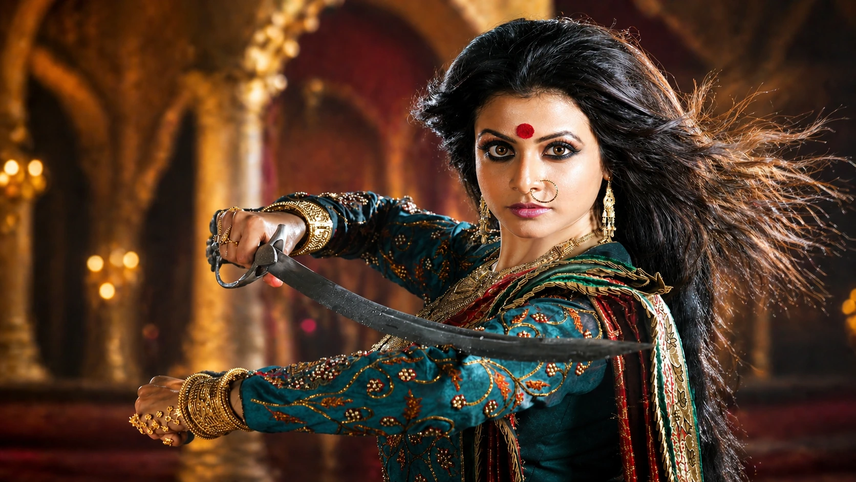 Koel mullick as devi Durga