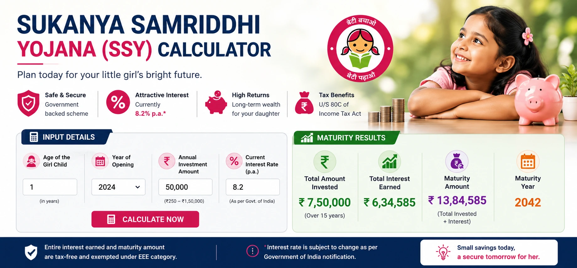 Sukanya Samriddhi Yojana (SSY)