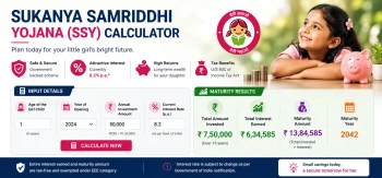Sukanya Samriddhi Calculator 2026: Calculate Maturity Amount, Interest Rate & Tax Savings Image